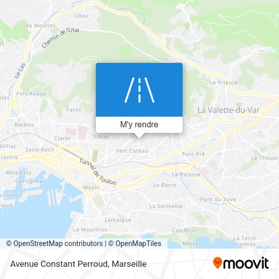 Avenue Constant Perroud plan