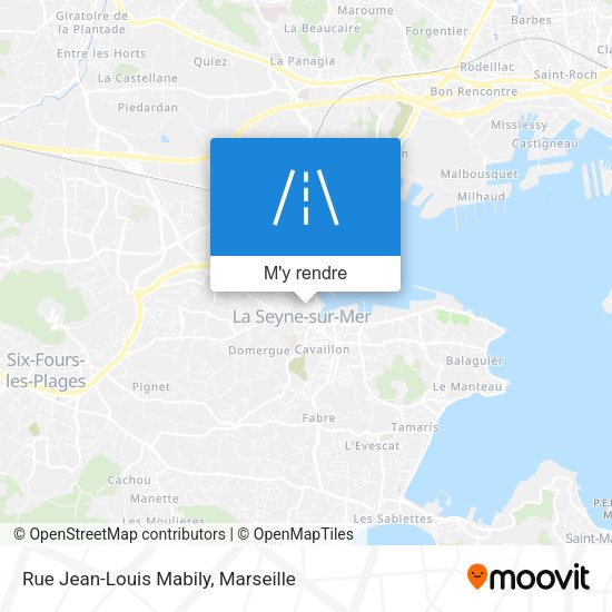 Rue Jean-Louis Mabily plan