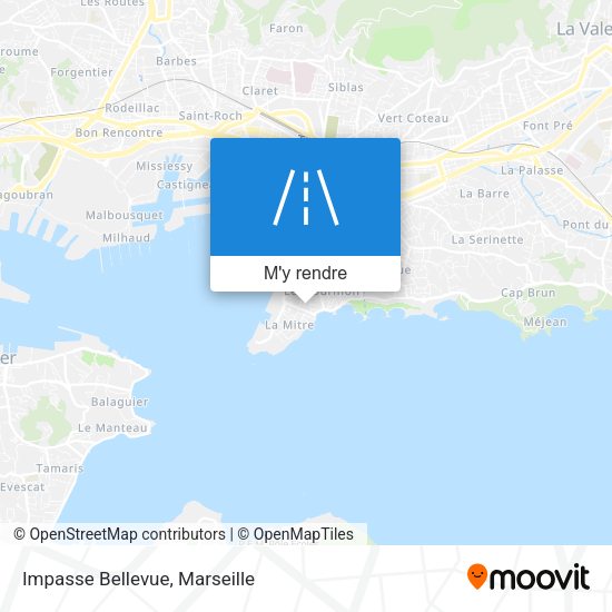 Impasse Bellevue plan
