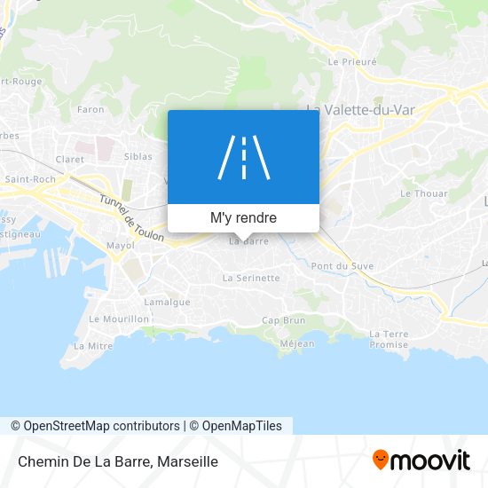 Chemin De La Barre plan