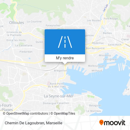 Chemin De Lagoubran plan