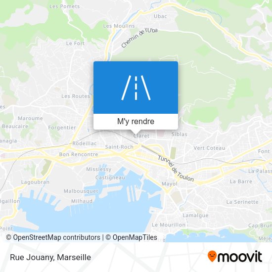 Rue Jouany plan
