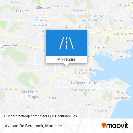 Avenue De Berdiansk plan