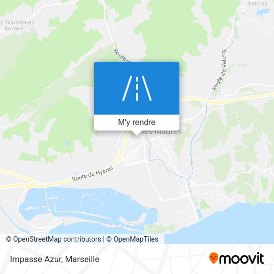 Impasse Azur plan