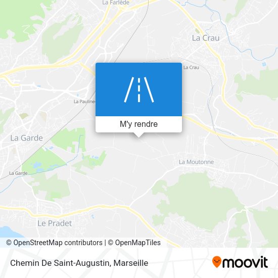 Chemin De Saint-Augustin plan