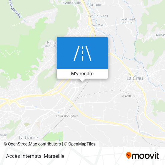Accès Internats plan
