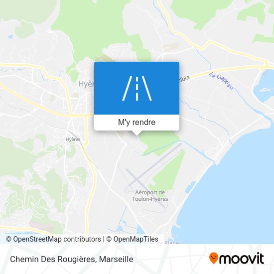 Chemin Des Rougières plan