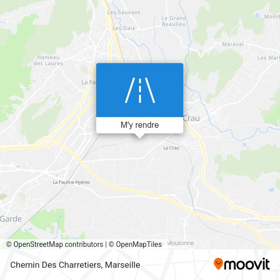 Chemin Des Charretiers plan