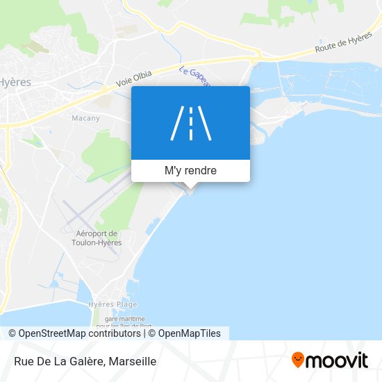 Rue De La Galère plan