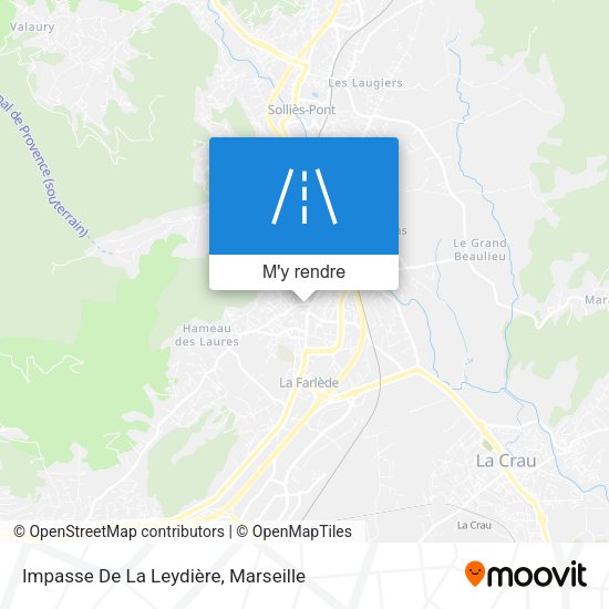 Impasse De La Leydière plan