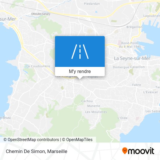 Chemin De Simon plan