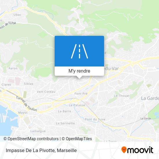 Impasse De La Pivotte plan