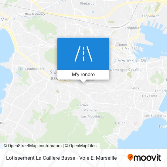 Lotissement La Caillère Basse - Voie E plan