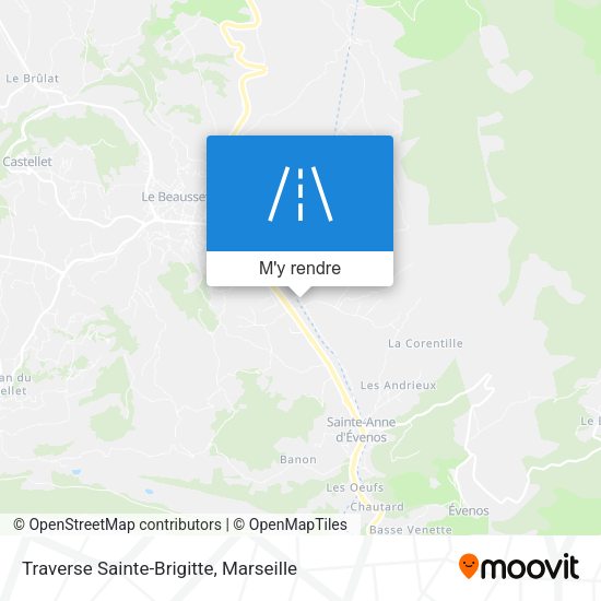Traverse Sainte-Brigitte plan