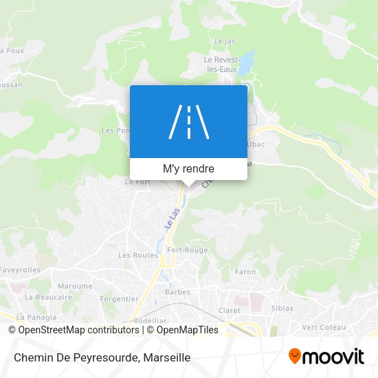 Chemin De Peyresourde plan