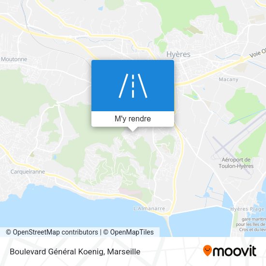 Boulevard Général Koenig plan