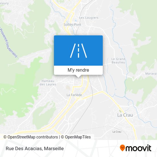 Rue Des Acacias plan