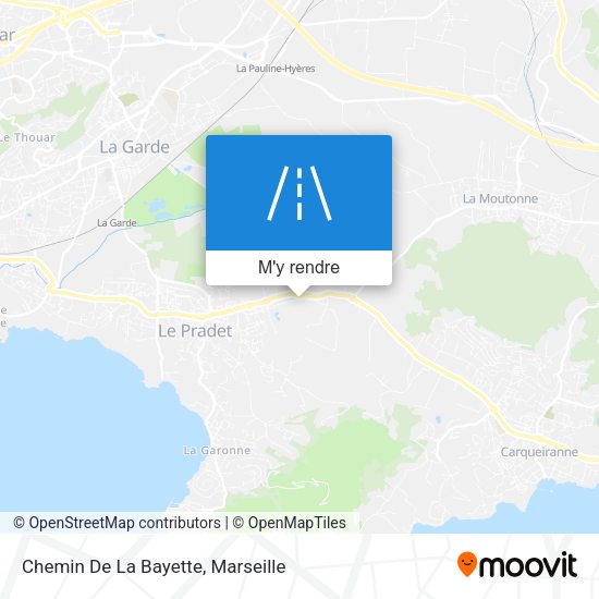 Chemin De La Bayette plan
