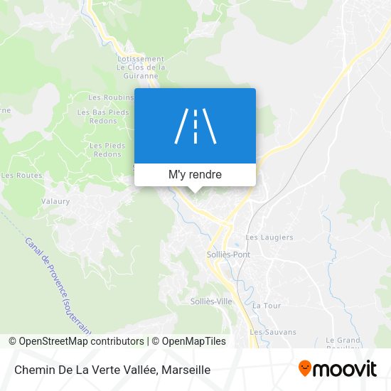 Chemin De La Verte Vallée plan