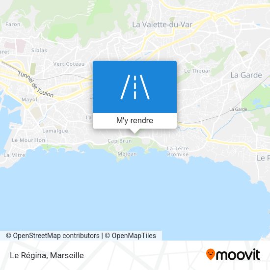Le Régina plan