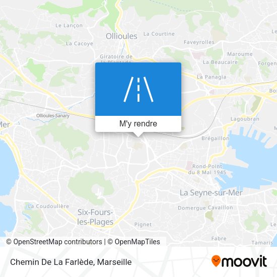 Chemin De La Farlède plan