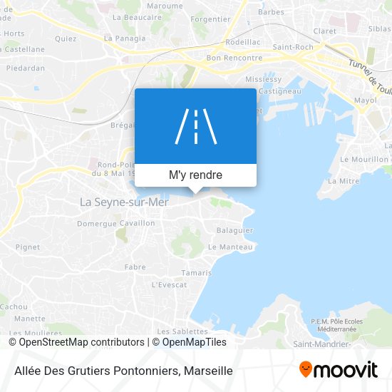 Allée Des Grutiers Pontonniers plan