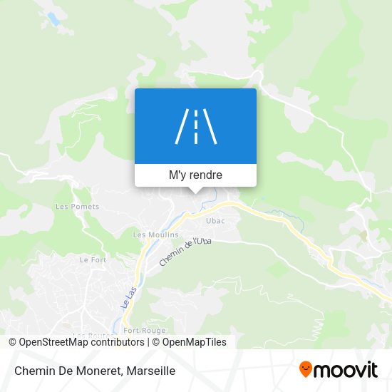 Chemin De Moneret plan