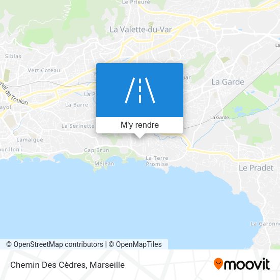 Chemin Des Cèdres plan