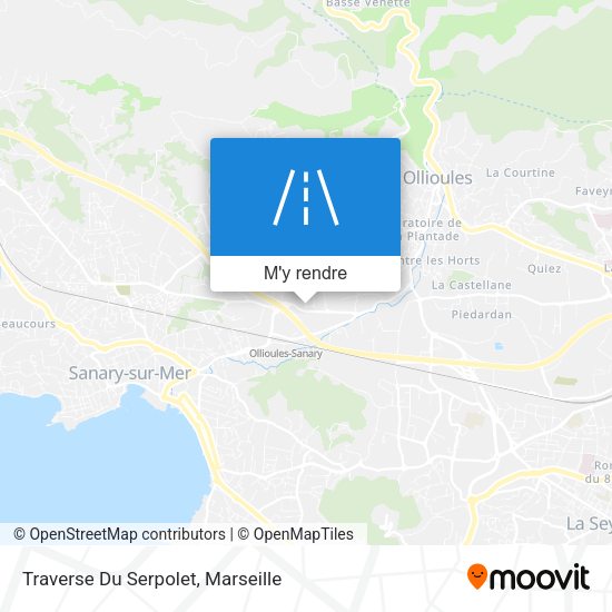 Traverse Du Serpolet plan