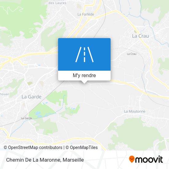 Chemin De La Maronne plan