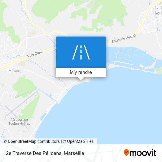 2e Traverse Des Pélicans plan