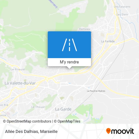Allée Des Dalhias plan