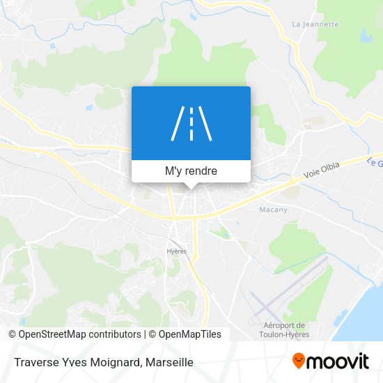 Traverse Yves Moignard plan