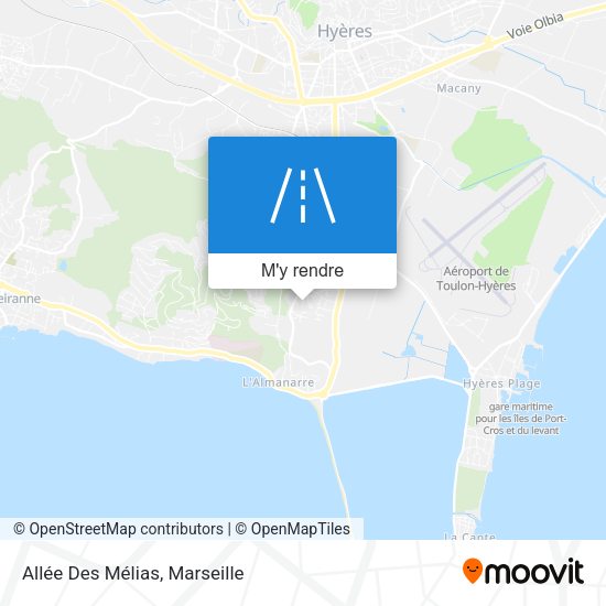 Allée Des Mélias plan