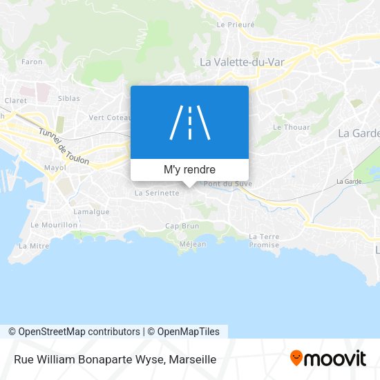 Rue William Bonaparte Wyse plan