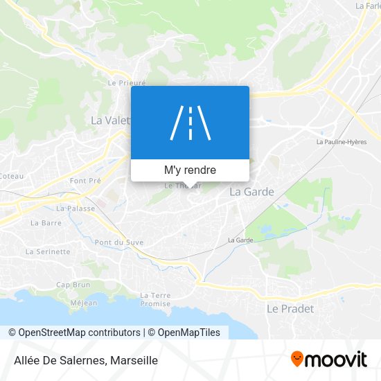 Allée De Salernes plan