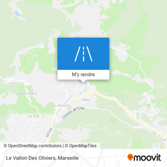 Le Vallon Des Oliviers plan