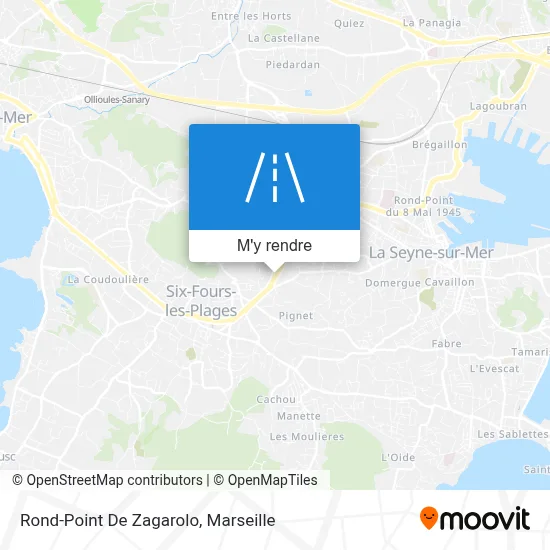 Rond-Point De Zagarolo plan