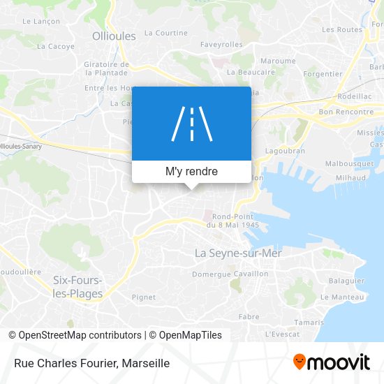 Rue Charles Fourier plan