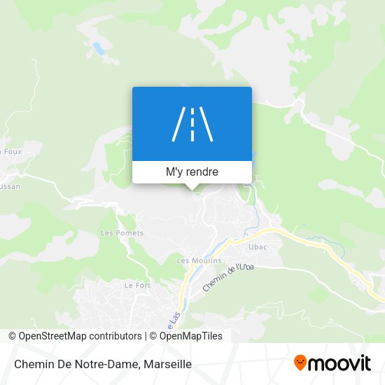 Chemin De Notre-Dame plan