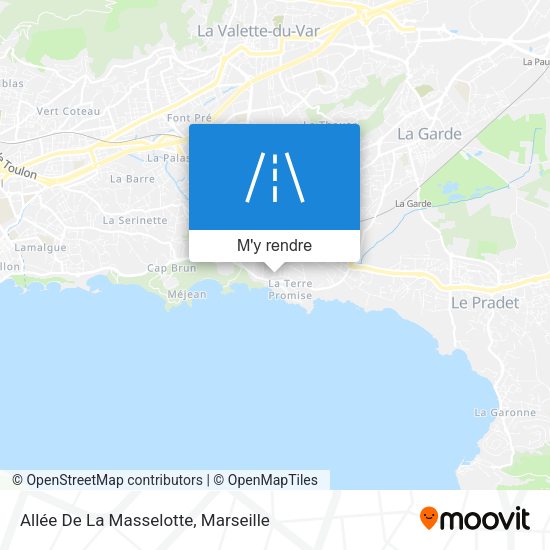 Allée De La Masselotte plan