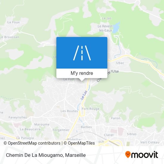 Chemin De La Miougarno plan
