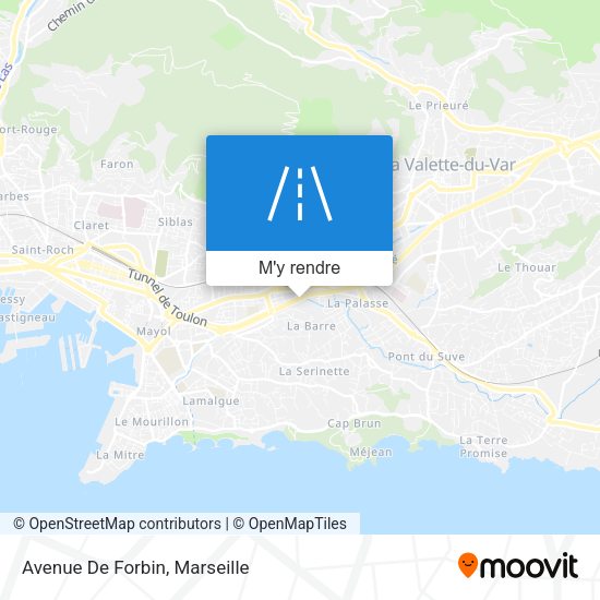 Avenue De Forbin plan
