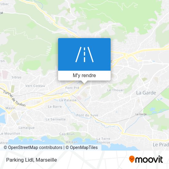 Parking Lidl plan