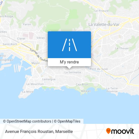 Avenue François Roustan plan