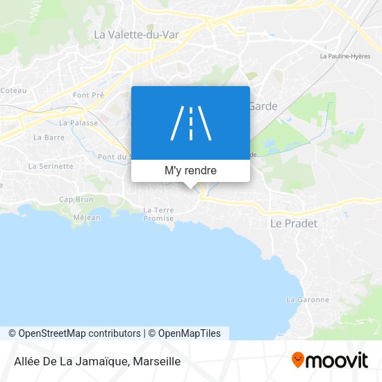 Allée De La Jamaïque plan
