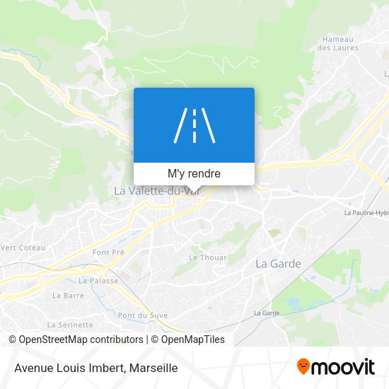 Avenue Louis Imbert plan