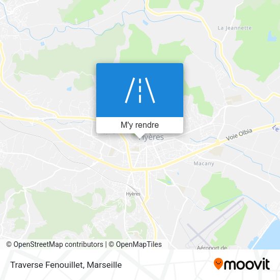 Traverse Fenouillet plan