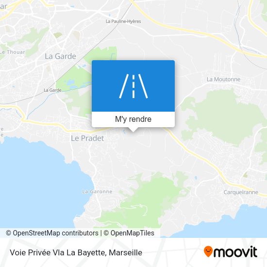 Voie Privée Vla La Bayette plan