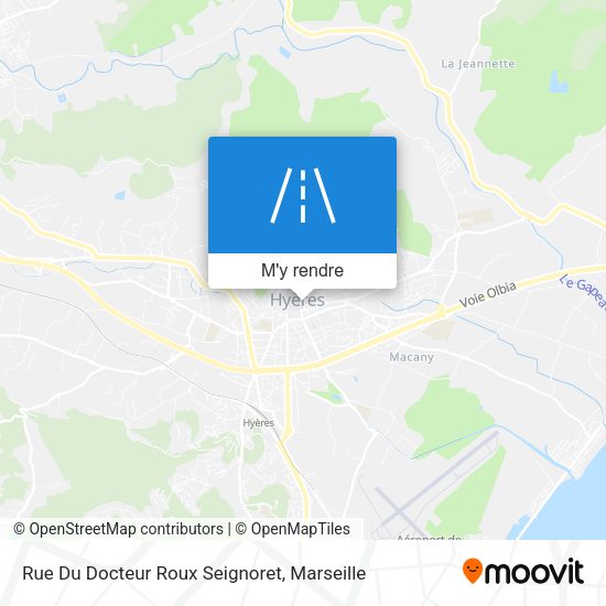 Rue Du Docteur Roux Seignoret plan